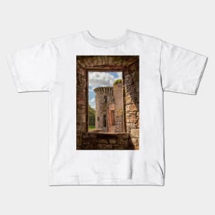 Caerlaverock Castle Kids T-Shirt